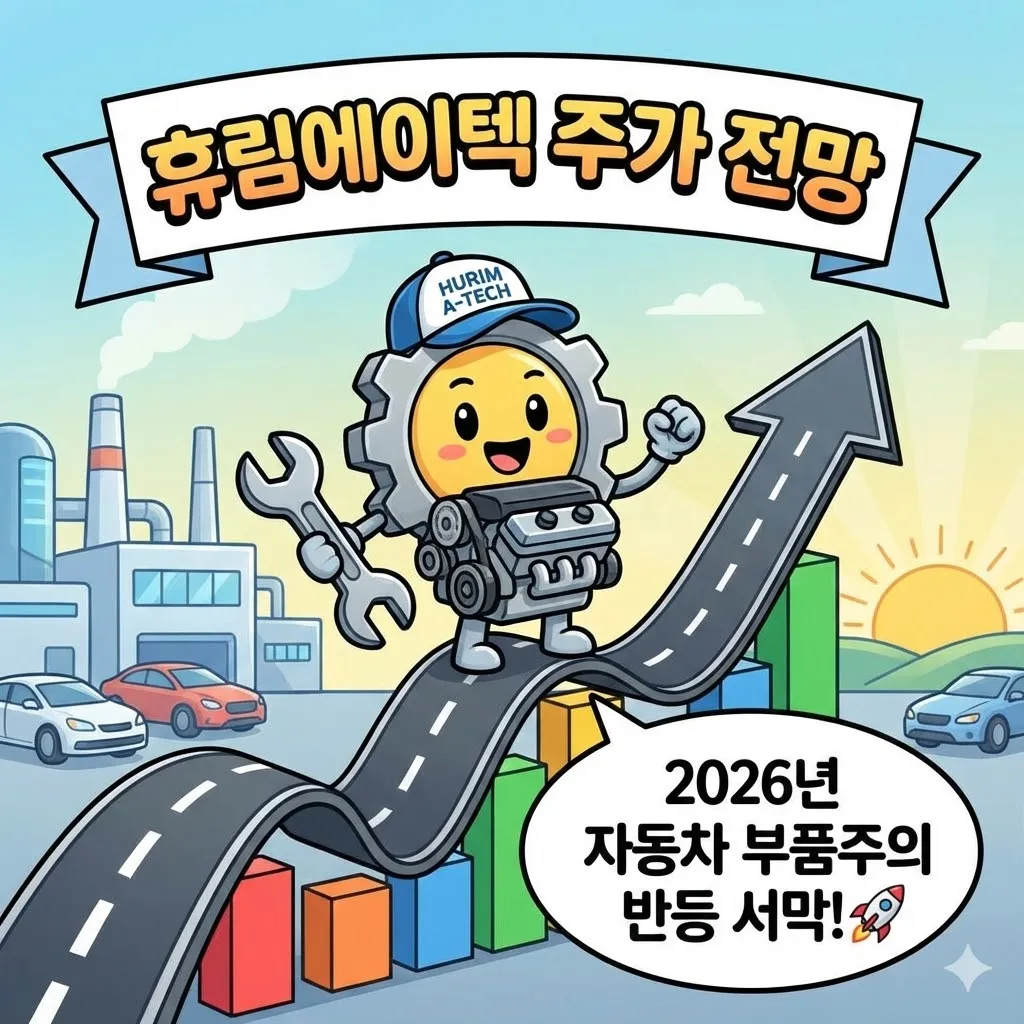 휴림에이텍 주가 전망, 2026년 자동차 부품주의 반등 서막일까?