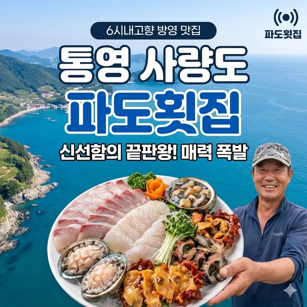 6시내고향 경남 통영 회집