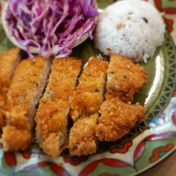 6시내고향 구례 돈가스 지리산 흑돼지의 육즙 가득한 변신 ‘지리산오여사’