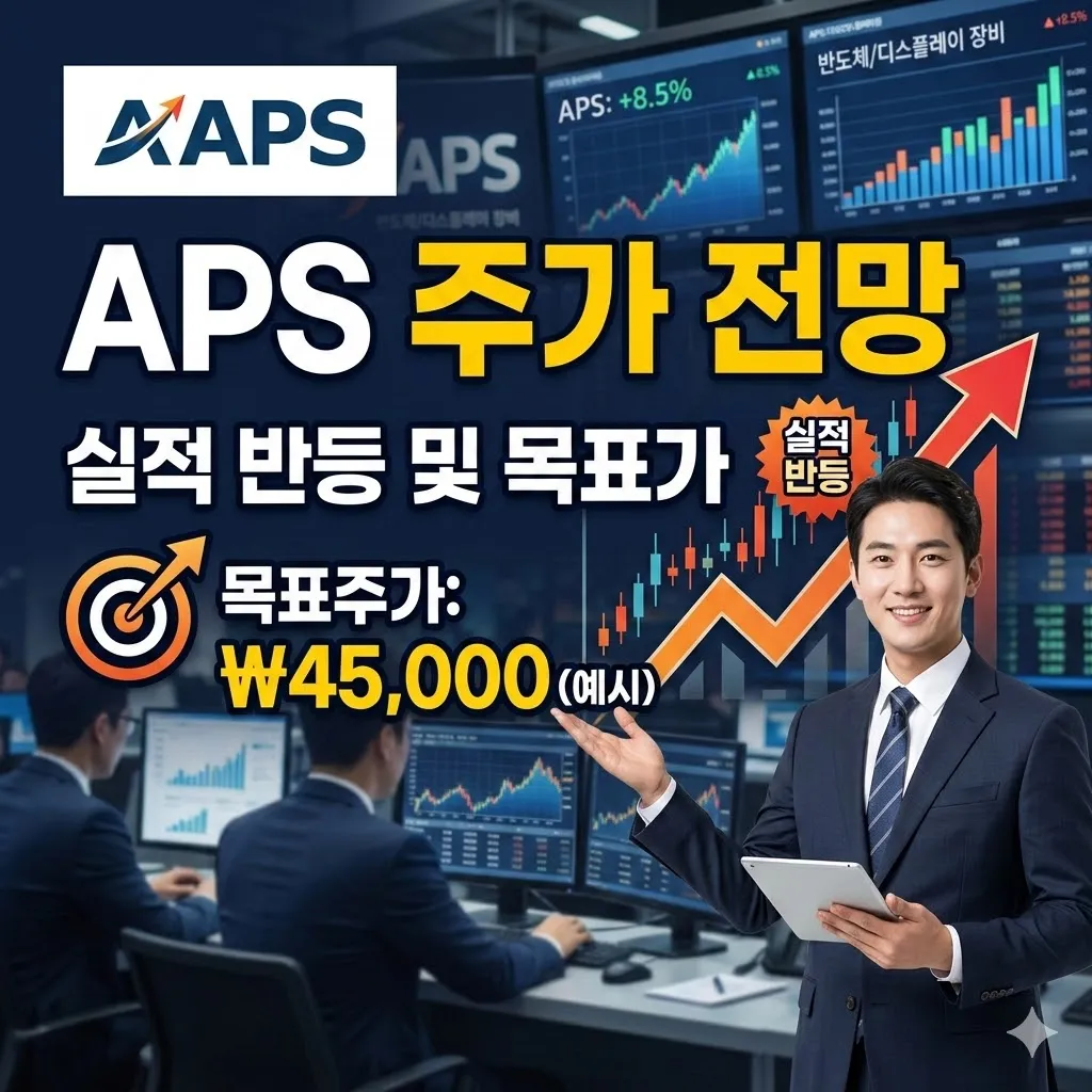 APS 주가 전망 실적 반등 및 목표가
