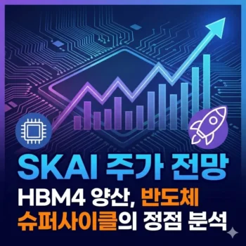 SKAI 주가 전망 HBM4 양산과 반도체 슈퍼사이클의 정점 분석