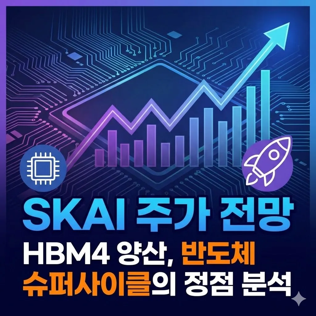 SKAI 주가 전망 HBM4 양산과 반도체 슈퍼사이클의 정점 분석