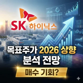 SK하이닉스 목표주가 2026 상향 분석 전망
