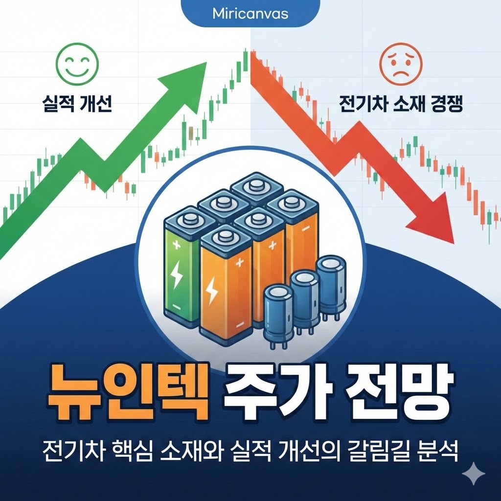 뉴인텍 주가 전망 전기차 핵심 소재와 실적 개선의 갈림길 분석