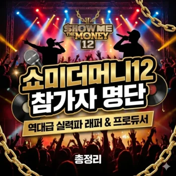 쇼미더머니12 참가자 명단, 역대급 실력파 래퍼 및 프로듀서 총정리