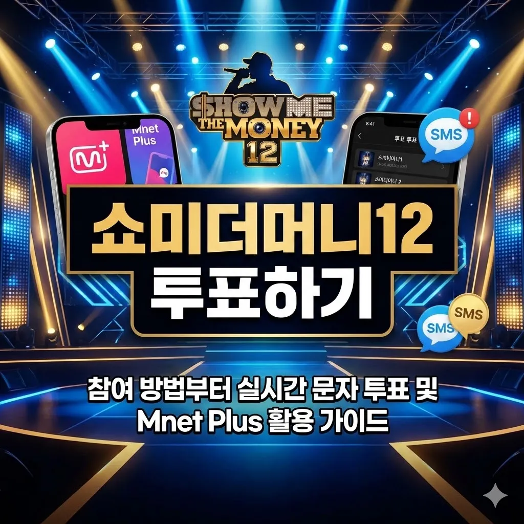 쇼미더머니12 투표하기, 참여 방법부터 실시간 문자 투표 및 Mnet Plus 활용 가이드