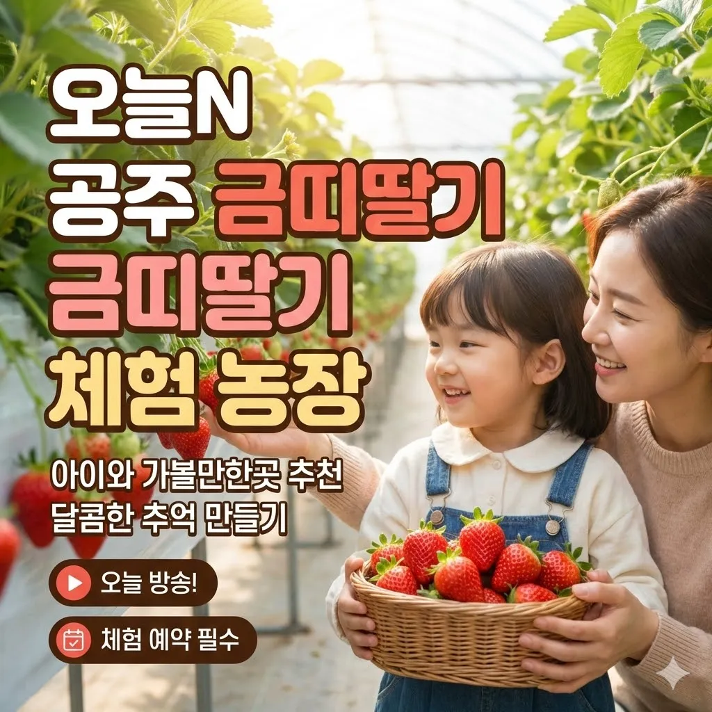 딸기 체험 농장 가족 활동