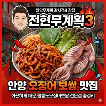 전현무계획3 안양 오징어 보쌈 맛집, 울릉도오징어보쌈 전문점의 모든 것