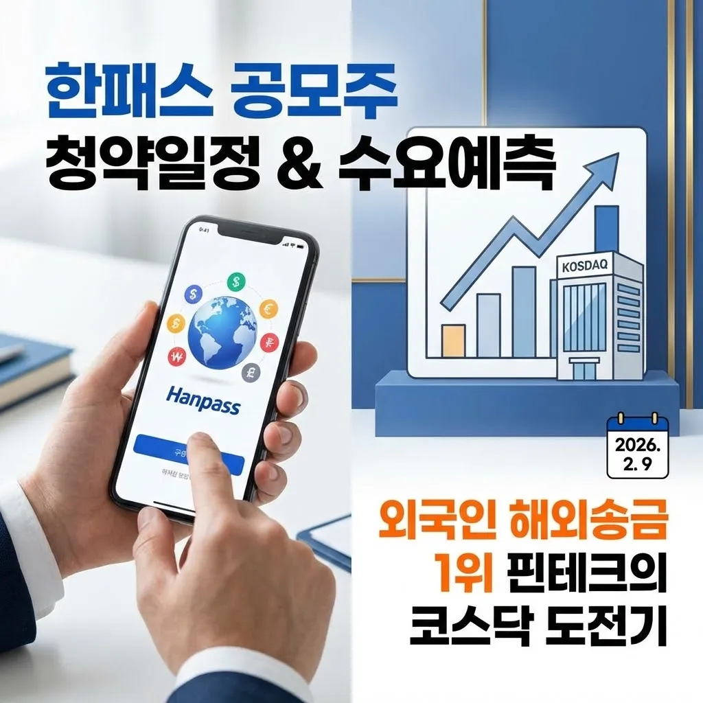 한패스 공모주 청약일정 수요예측 외국인 해외송금 1위 핀테크의 코스닥 도전기