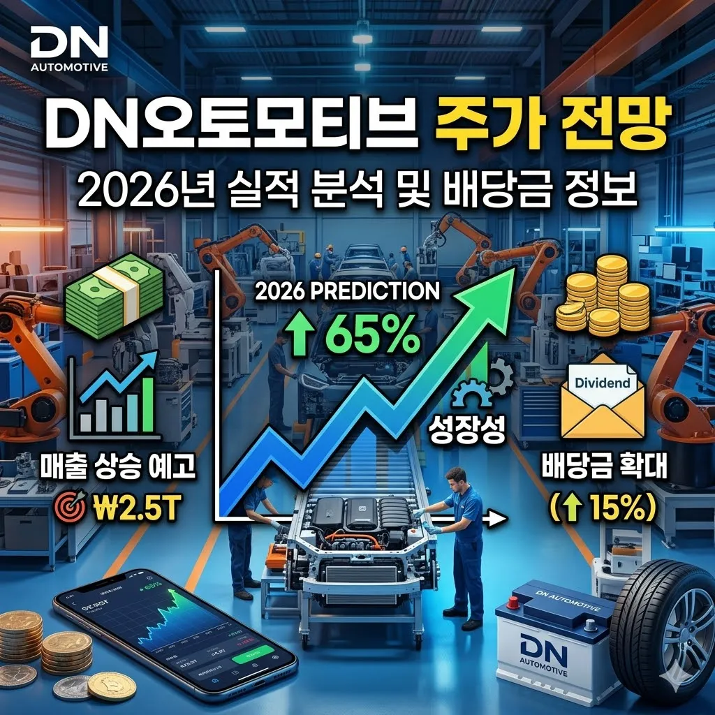 DN오토모티브 주가 전망 2026년 실적 분석 및 배당금 정보