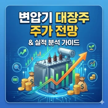 변압기 대장주 주가 전망 및 실적 분석 가이드