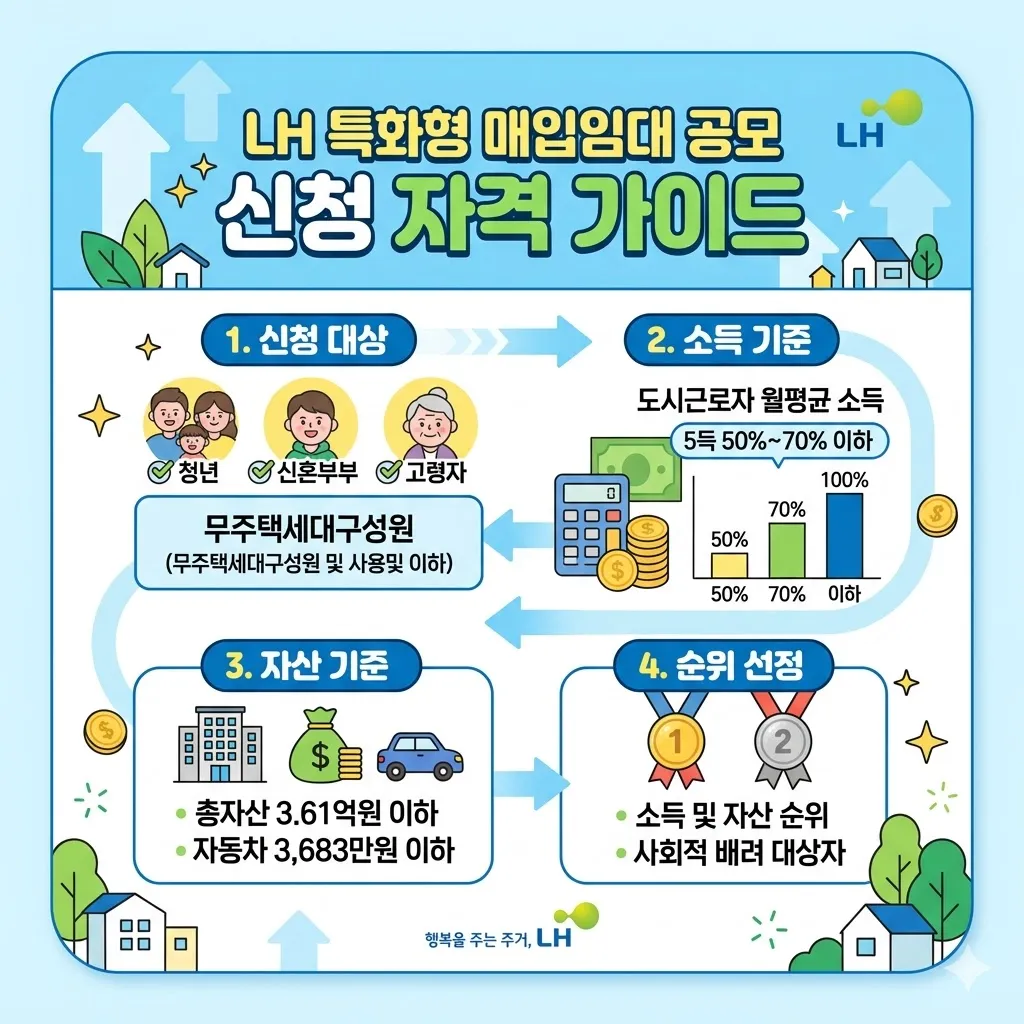 LH 특화형 매입임대 공모 신청 자격 가이드