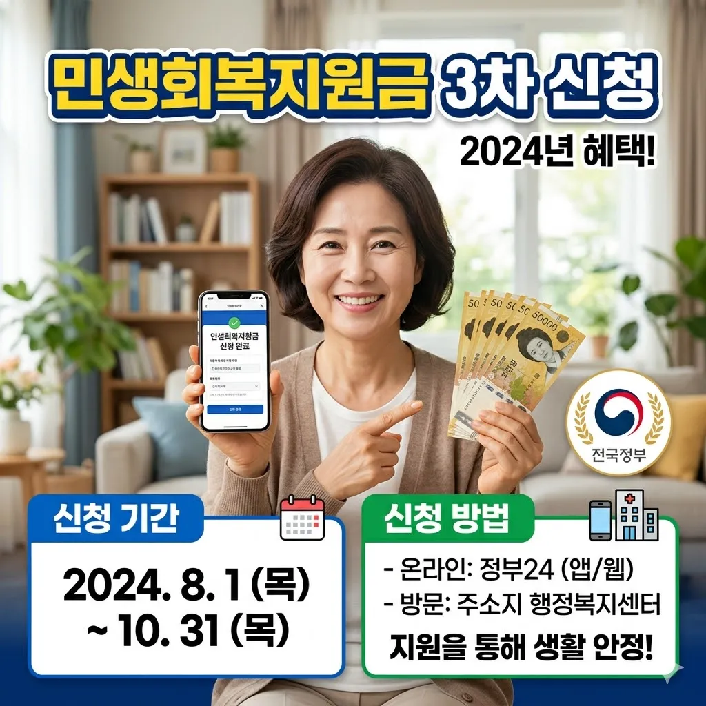 민생회복지원금 3차 신청 방법 및 민생회복지원금 3차 신청 기간
