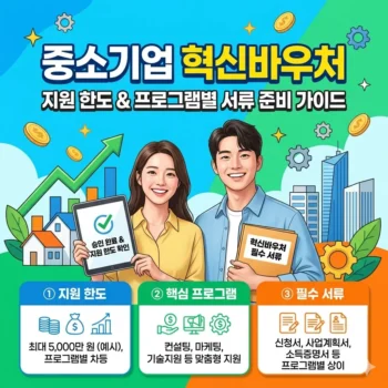 중소기업 혁신바우처, 지원 한도와 프로그램별 서류 준비 가이드