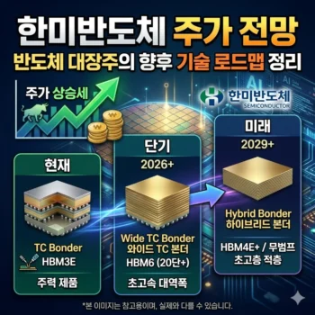 한미반도체 주가 전망 반도체 대장주의 향후 기술 로드맵 정리