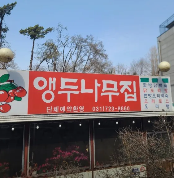 백반기행 성남 토종닭볶음탕 묵무침 산나물 맛집 앵두나무집 식당 위치