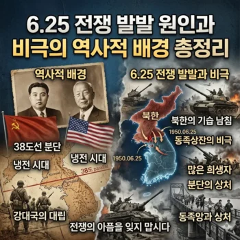 6.25 전쟁 발발 원인과 6.25 전쟁 비극의 역사적 배경 총정리