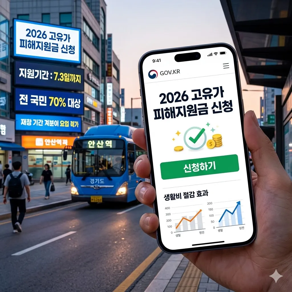 고유가 피해지원금 신청 대상자 확인 건강보험료 기준 및 지급일 총정리