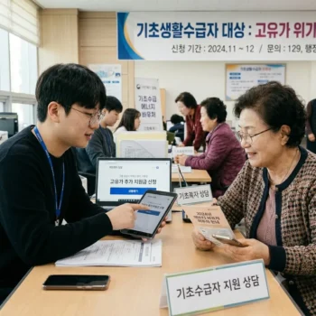 기초수급자 고유가 추가 지원금 신청 날짜와 모바일 바우처 수령 방법