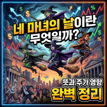 네 마녀의 날이란 무엇일까? 뜻과 주가 영향 완벽 정리