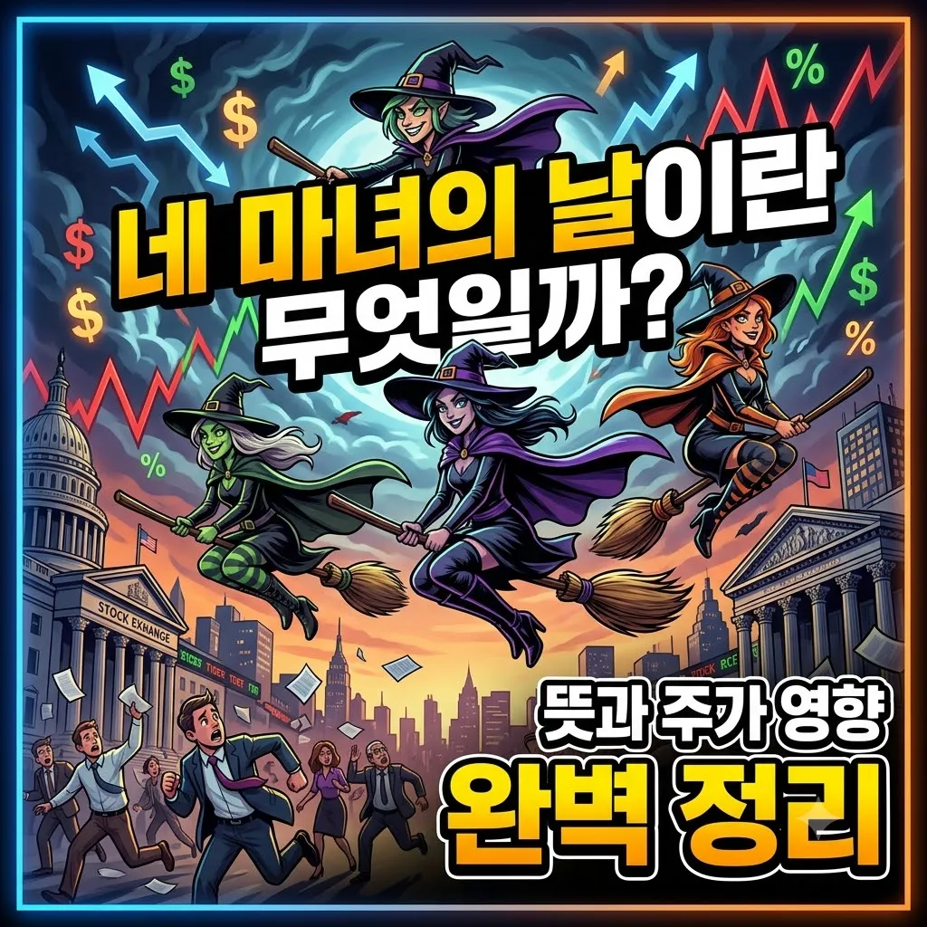 네 마녀의 날이란 무엇일까? 뜻과 주가 영향 완벽 정리