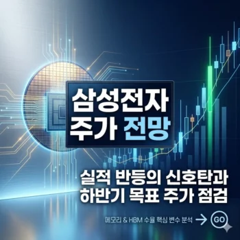 삼성전자 주가 전망 실적 반등의 신호탄과 하반기 목표 주가 점검