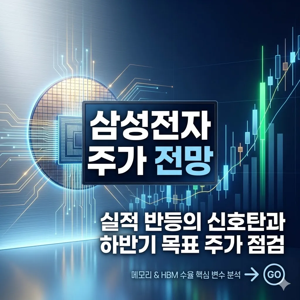 삼성전자 주가 전망 실적 반등의 신호탄과 하반기 목표 주가 점검