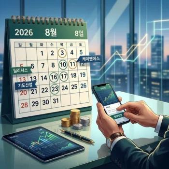 2026년 8월 공모주 청약일정 상장 예정 주관사 체크리스트