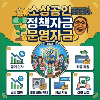 소상공인 정책자금 운영자금 시설자금 종류별 금리와 접수 방법
